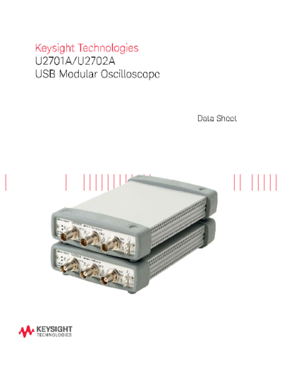 U2701A U2702A USB Modular Oscilloscope - Data Sheet 5990-9537EN c20141029 [12]