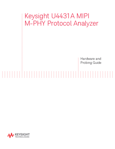U4431-97001 U4431A MIPI M-PHY Protocol Analyzer and Exerciser Hardware and Probing Guide c20140731 [40]
