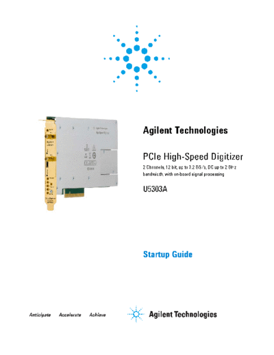 U5303-90001 U5303A PCIe High-speed Digitizer - Startup Guide c20140709 [20]