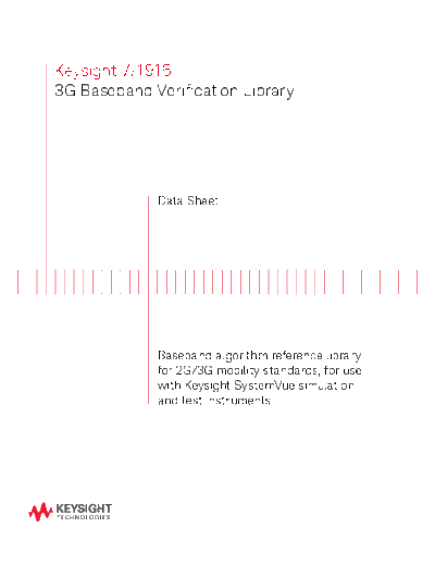 W1916EP ET 3G Baseband Verification Library 5991-2113EN c20140711 [15]