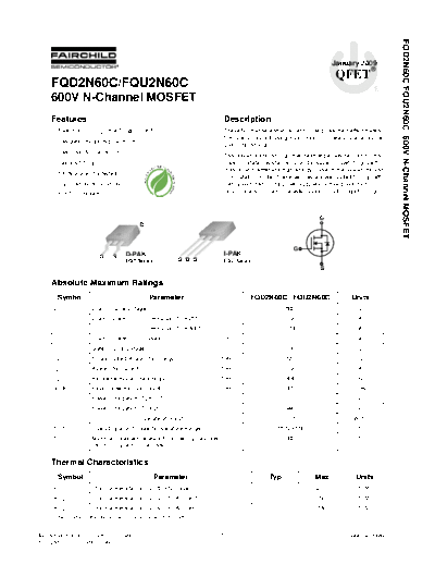 fqd2n60c_fqu2n60c