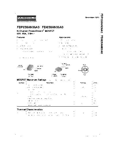 fdp038an06a0_fdi038an06a0