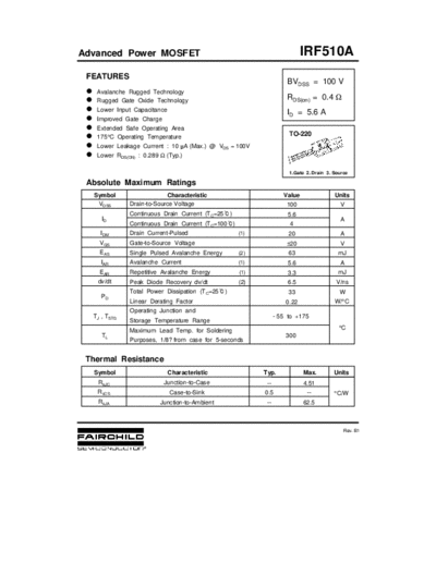 irf510a