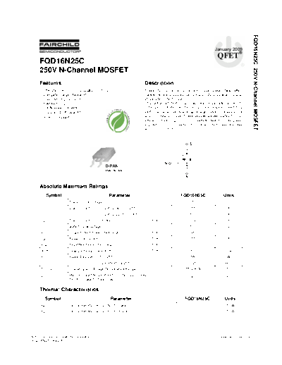 fqd16n25c