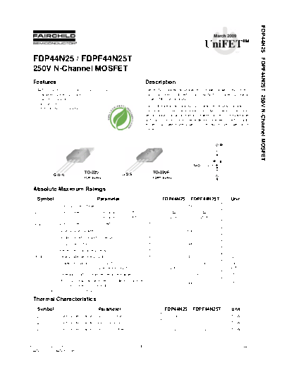 fdpf44n25t