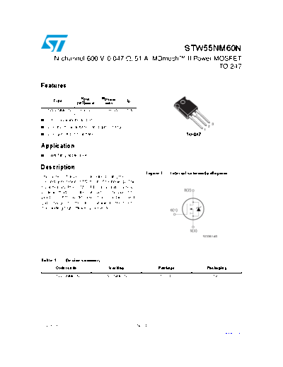 stw55nm60n