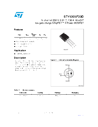 sty130nf20d