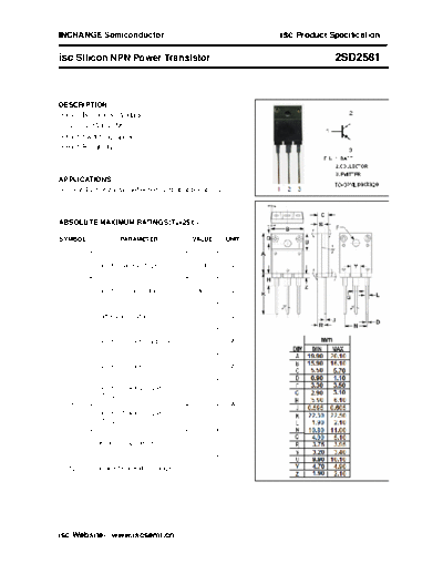 2sd2581