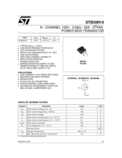 stb30n10-