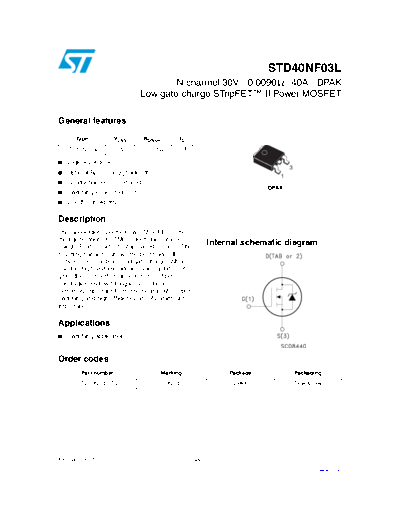 std40nf03l