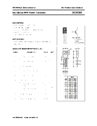 2sd2583