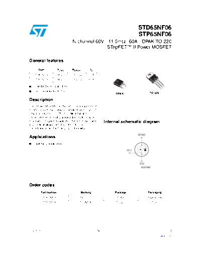 std65nf06_stp65nf06
