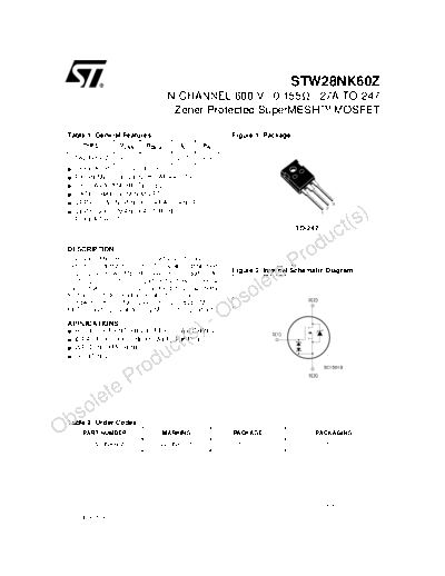 stw28nk60z