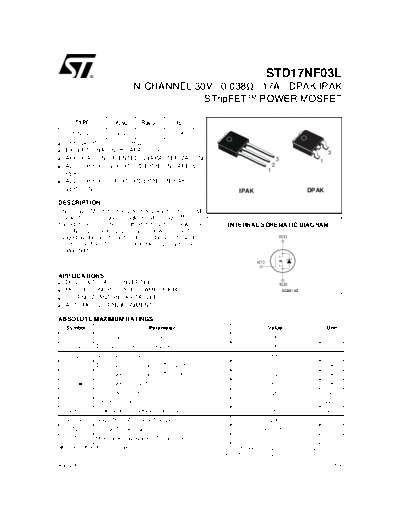 std17nf03l