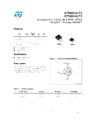 stb95n4lf3_std95n4lf3