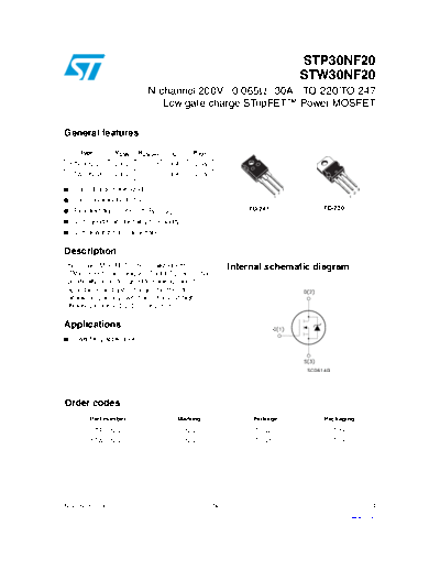 stp30nf20_stw30nf20