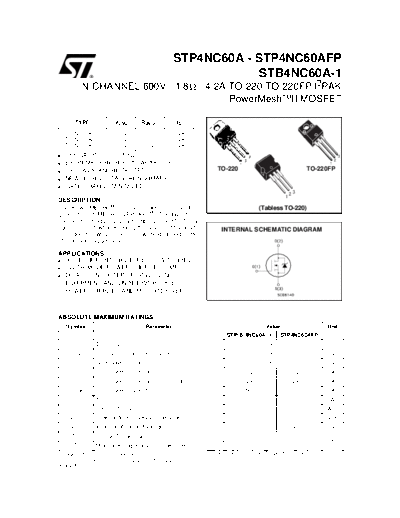 stp4nc60a