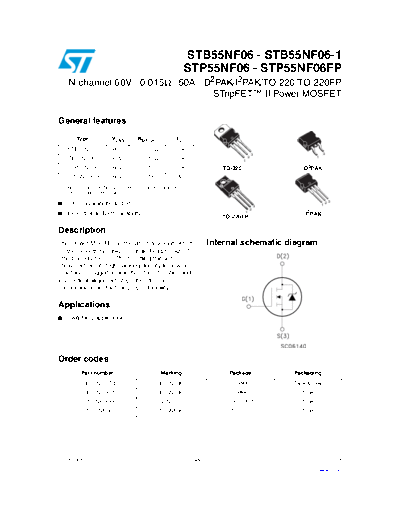 stb55nf06_stb55nf06-1_stp55nf06_stp55nf06fp