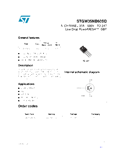 stgw35nb60sd