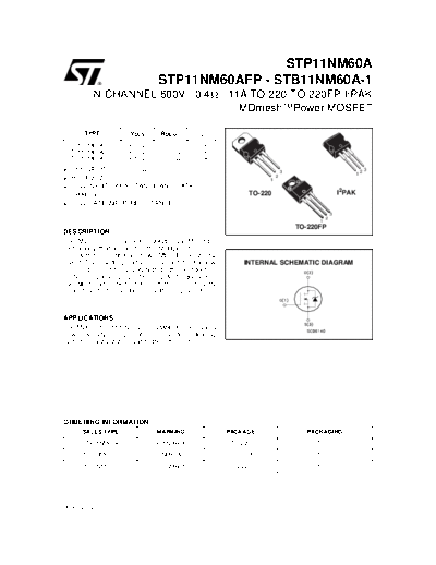 stp11nm60a