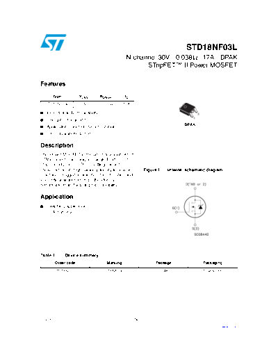 std18nf03l