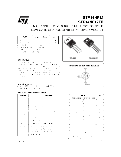 stp14nf12