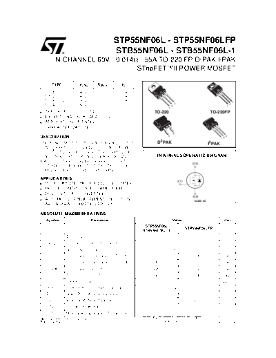 stp55nf06l