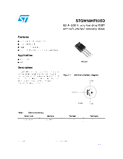 stgw50hf60sd