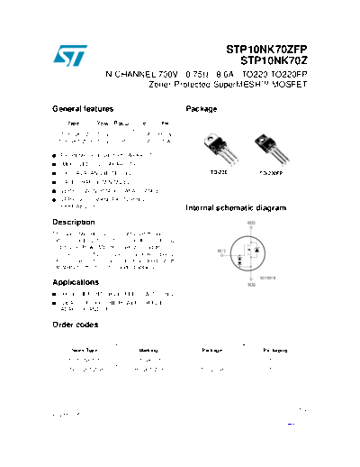 stp10nk70z_stp10nk70zfp