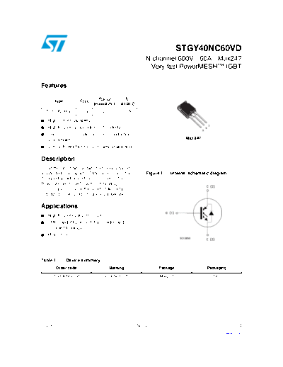 stgy40nc60vd