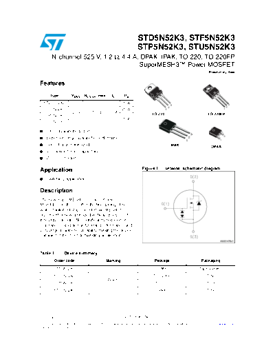std5n52k3_stf5n52k3_stp5n52k3_stu5n52k3