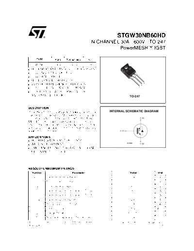 stgw30nb60hd