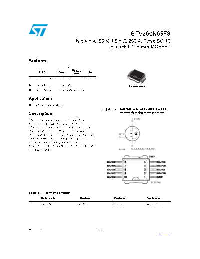 stv250n55f3