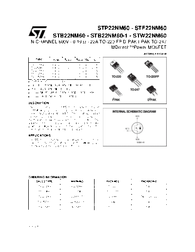 stp22nm60