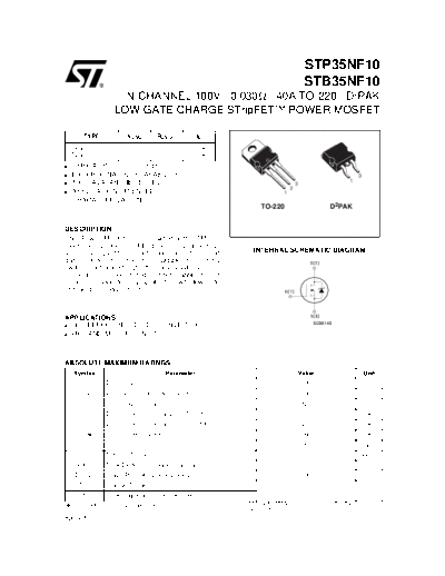 stp35nf10
