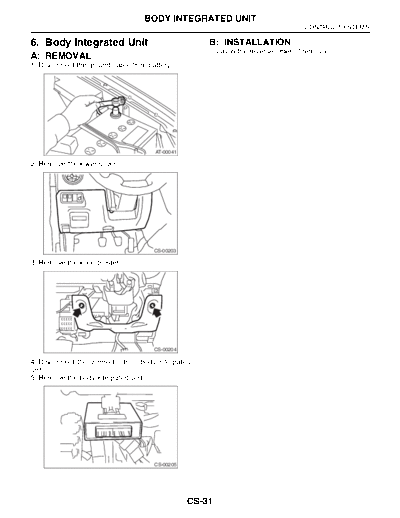 06. Body Integrated Unit