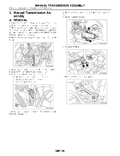 03. Manual Transmission Assembly