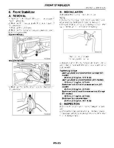 06. Front Stabilizer
