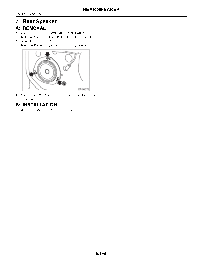 07. Rear Speaker