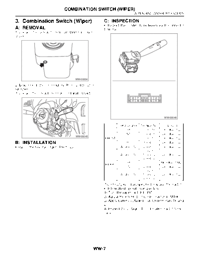 03. Combination Switch (Wiper)
