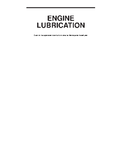 12 ENGINE LUBRICATION
