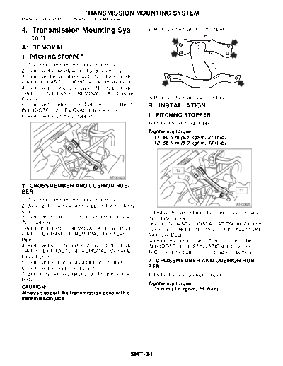 Transmission Mounting System