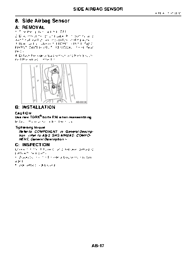 Side Airbag Sensor