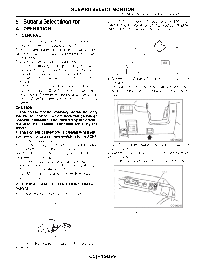 Subaru Select Monitor