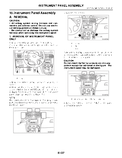 Instrument Panel Assembly