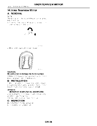 Inner Rearview Mirror