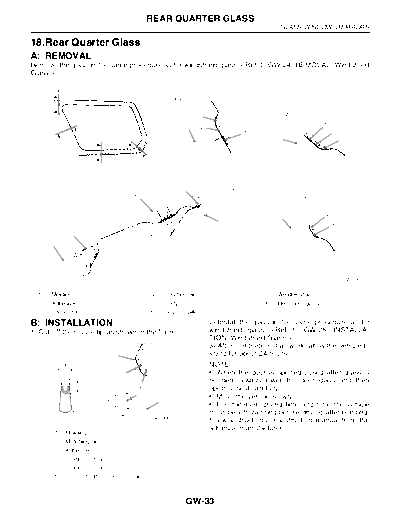 Rear Quarter Glass