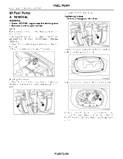 23. Fuel Pump