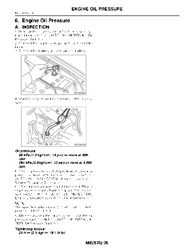 06. Engine Oil Pressure