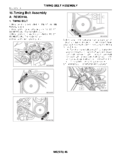 15. Timing Belt Assembly